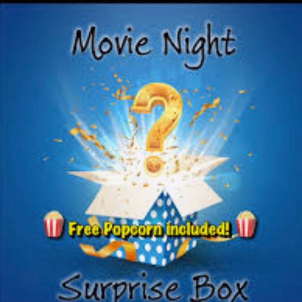 5 Movie Night Mystery Bundle DVDs + Popcorn!  Comedy Thriller Drama Action 🍿🎬